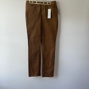 Dark camel corduroy